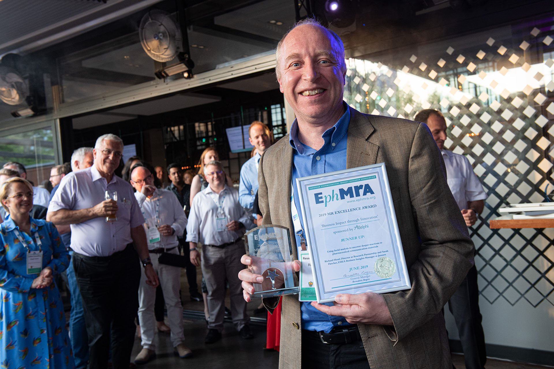 Richard Head awarded EphMRA MR Excellence Award